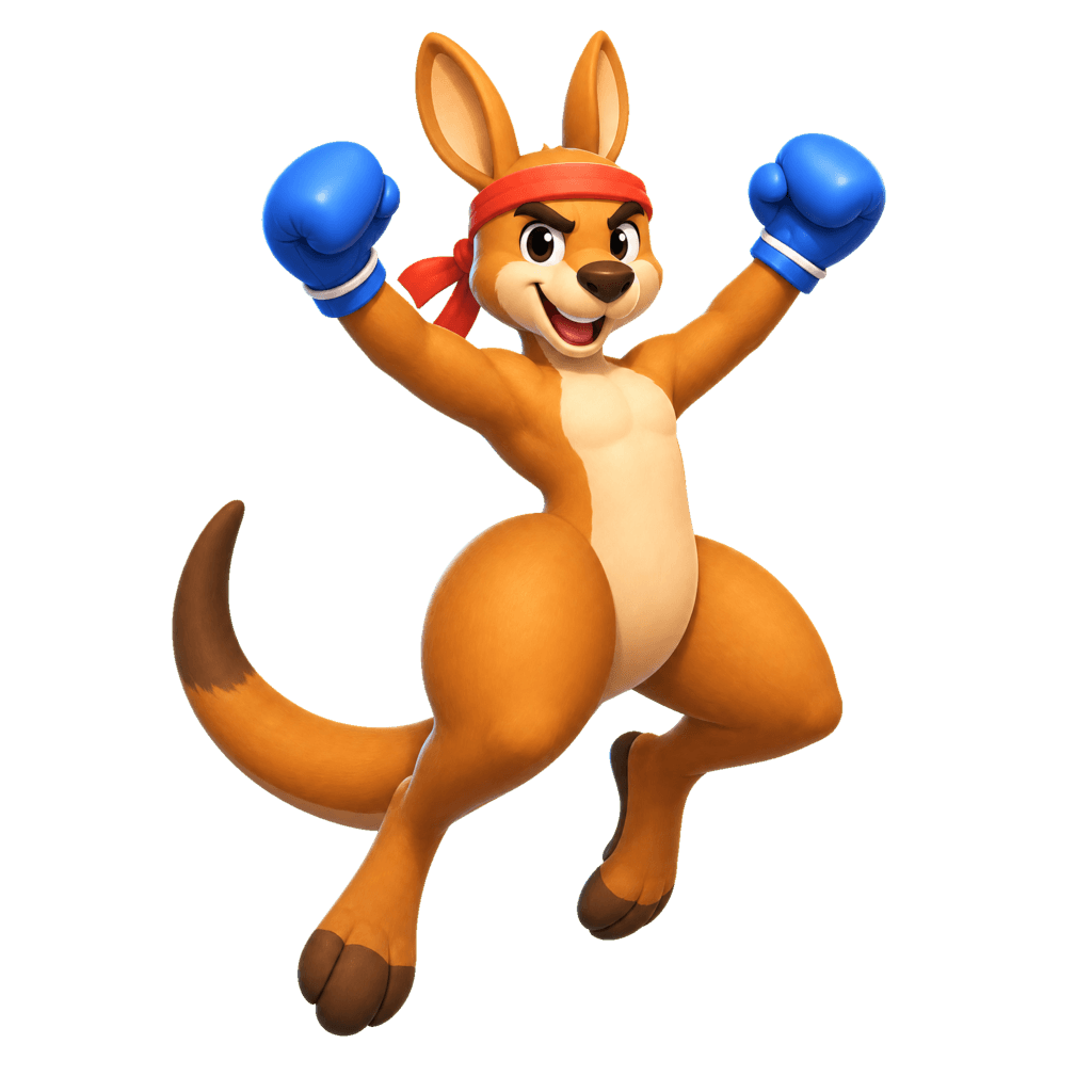 Kicks cheering after a SquatQuest round